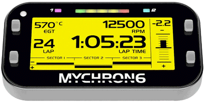 AiM Sports MyChron6 Karting Dash and Data Logger
