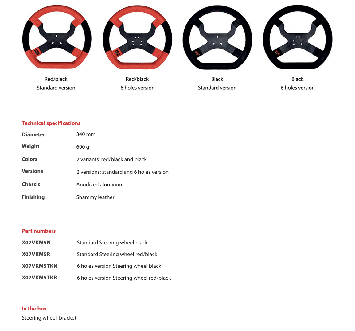 AiM Sports MyChron 5 Karting Steering Wheel