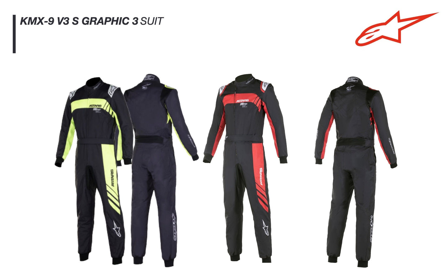 Alpinestars KMX-9 v3 Graphic 3 Kart Racing Suit