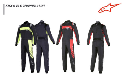 Alpinestars KMX-9 v3 Graphic 3 Kart Racing Suit
