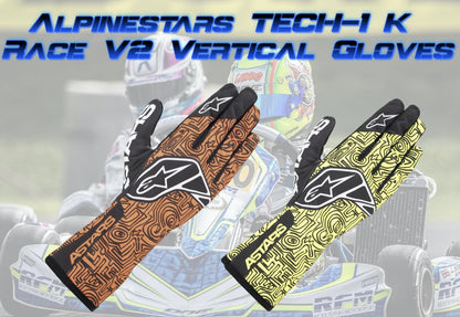 Alpinestars Tech-1 K Race v2 Vertical Karting Gloves