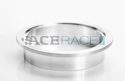 1.750" V-Band Assembly - Aluminum "Male + O-Ring/Female" Flanges, 304 Stainless Clamp