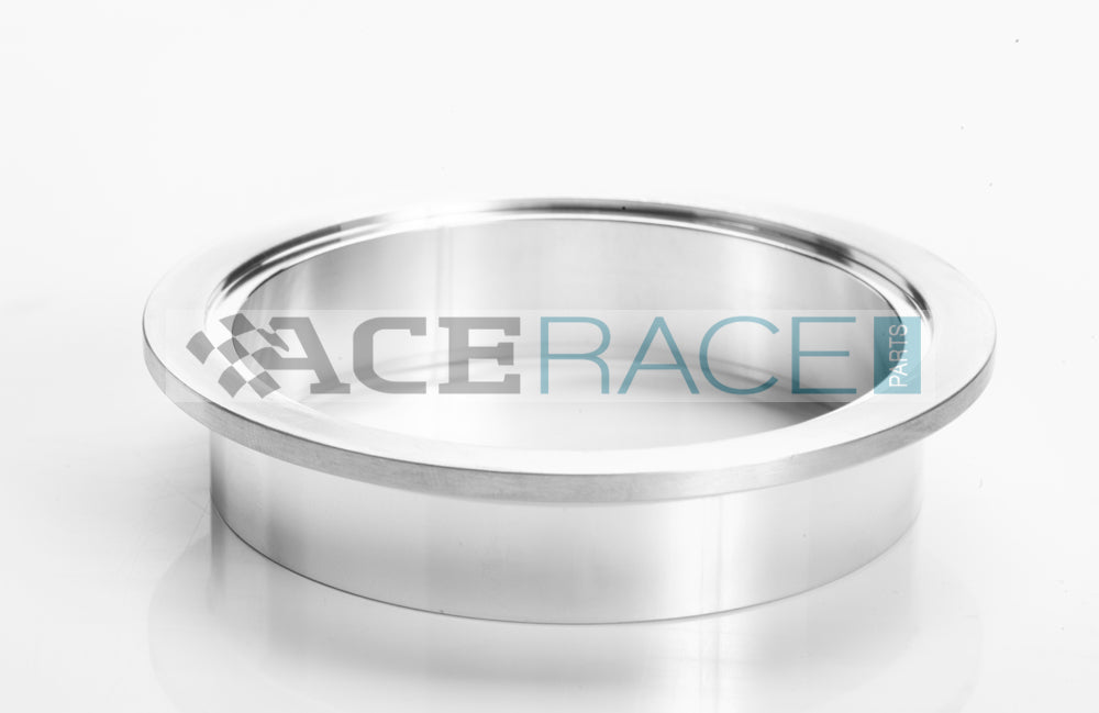 2.500" V-Band Assembly - Aluminum "Male + O-Ring/Female" Flanges, 304 Stainless Clamp