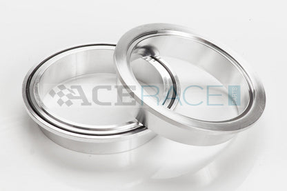 2.500" V-Band Assembly Aluminum/Stainless Combination