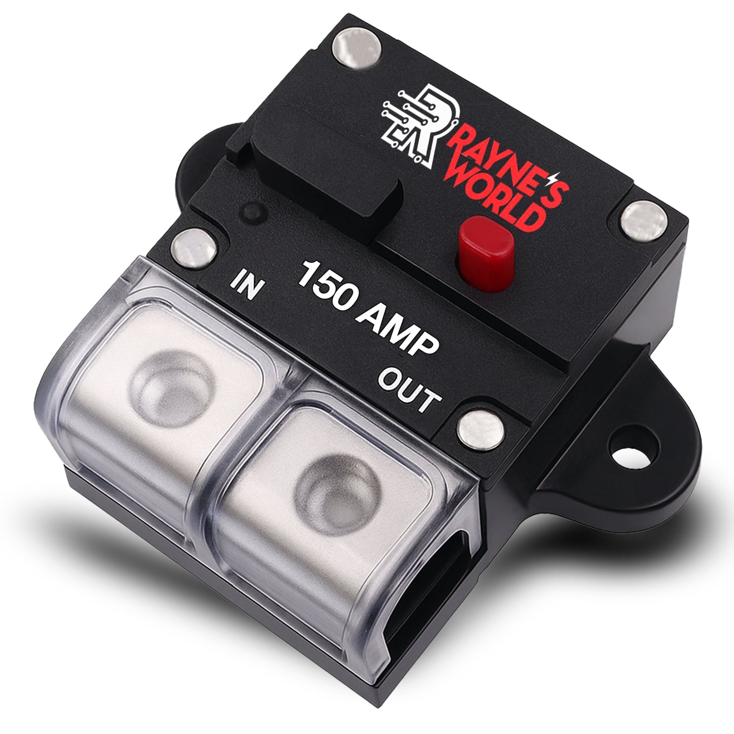 150 Amp Waterproof Circuit Breaker with Dust Covers 12-48V