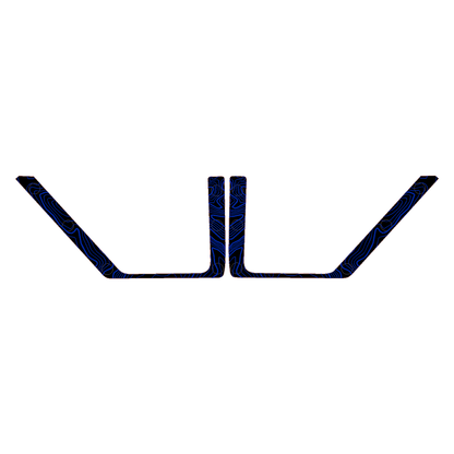 Topo Front Door Net Trim Overlay Kit (Printed Series) - 2021+ Bronco