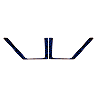 Topo Rear Door Net Trim Overlay Kit (Printed Series) - 2021+ Bronco