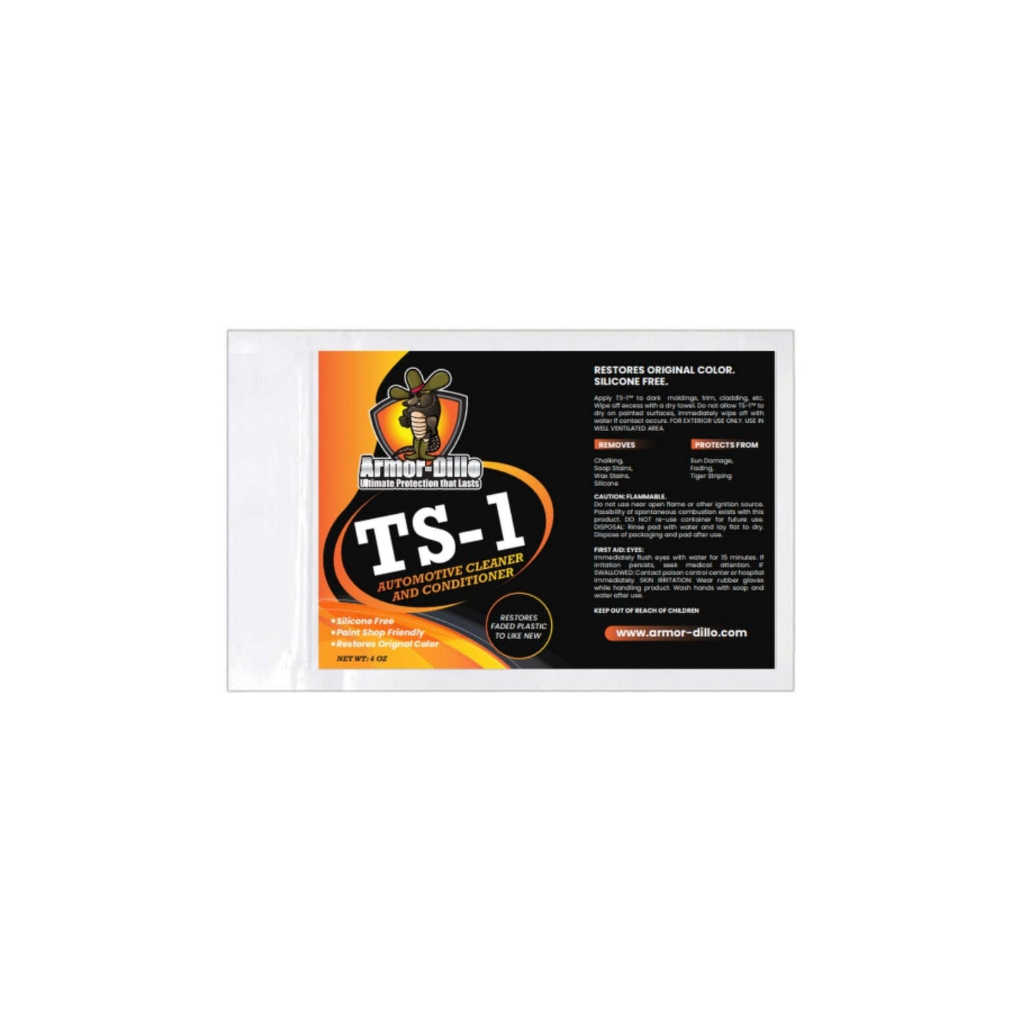 Armor-Dillo TS-1 Automotive Plastic Restoration Pads