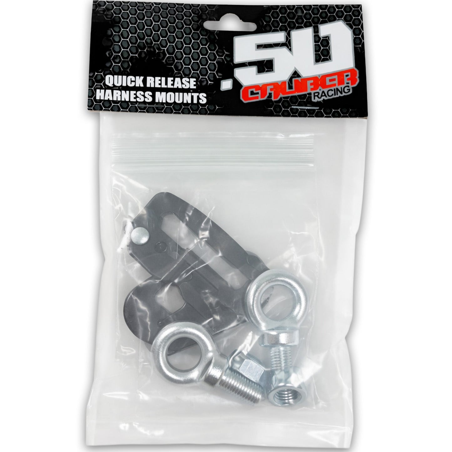 Quick Release Racing Harness Mount for 4, 5, and 6 point seat belts