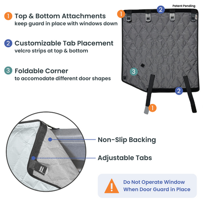 Car Door Covers That Stay In Place - Large
