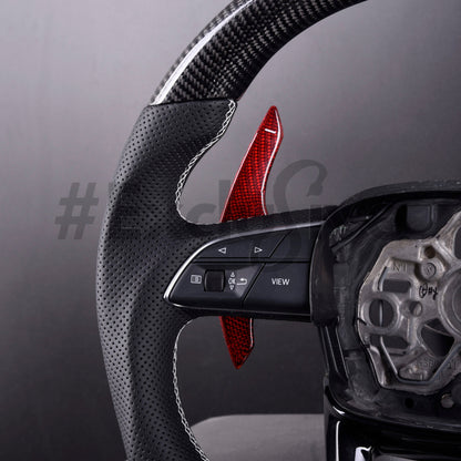 2016-2024  Audi Q3 / Q5 / Q7 / Q8 / SQ5 / SQ7  |   Custom Steering Wheel by Exclusive Steering for