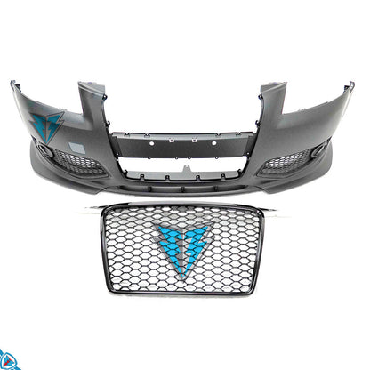 2006-2008 Audi A3 Pre-Facelift (8P) RS3 Style Polypropylene Front Bumper Conversion Kit | E3Tuning