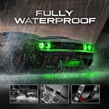 AURA LED Lighting Kit Triple Bundle (Halo + Interior + Underglow) for Dodge Challenger - Remote Control