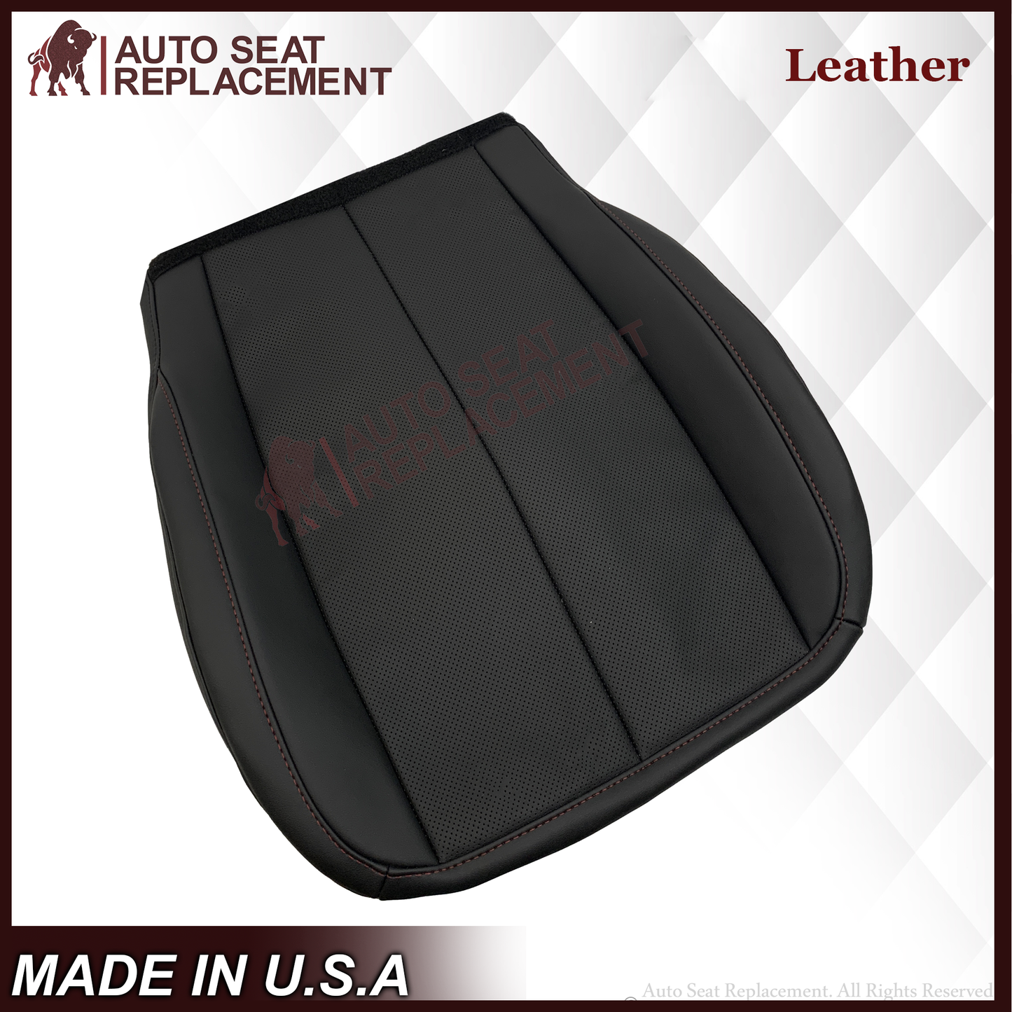 2010-2016 Fits Chevy Equinox LTZ Replacement Seat Cover: Black Perforated