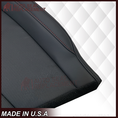 2010-2016 Fits Chevy Equinox LTZ Replacement Seat Cover: Black Perforated