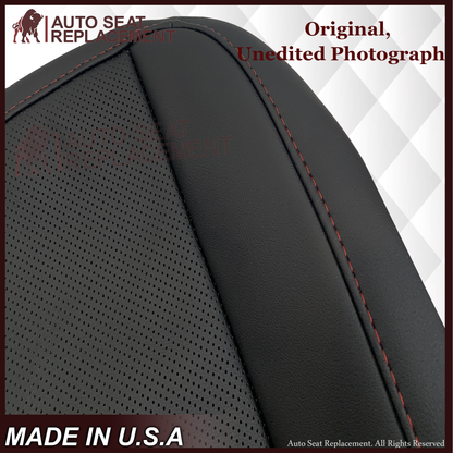 2010-2016 Fits Chevy Equinox LTZ Replacement Seat Cover: Black Perforated