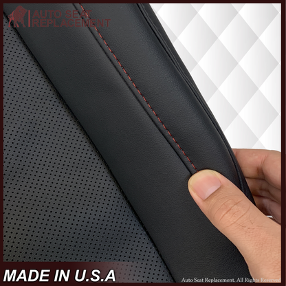 2010-2016 Fits Chevy Equinox LTZ Replacement Seat Cover: Black Perforated