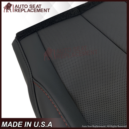 2010-2016 Fits Chevy Equinox LTZ Replacement Seat Cover: Black Perforated