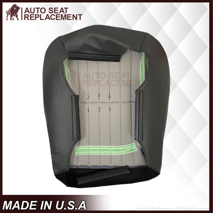 1997-2002 For Chevy Camaro SS Replacement Seat Covers In Synthetic Leather: Dark Gray