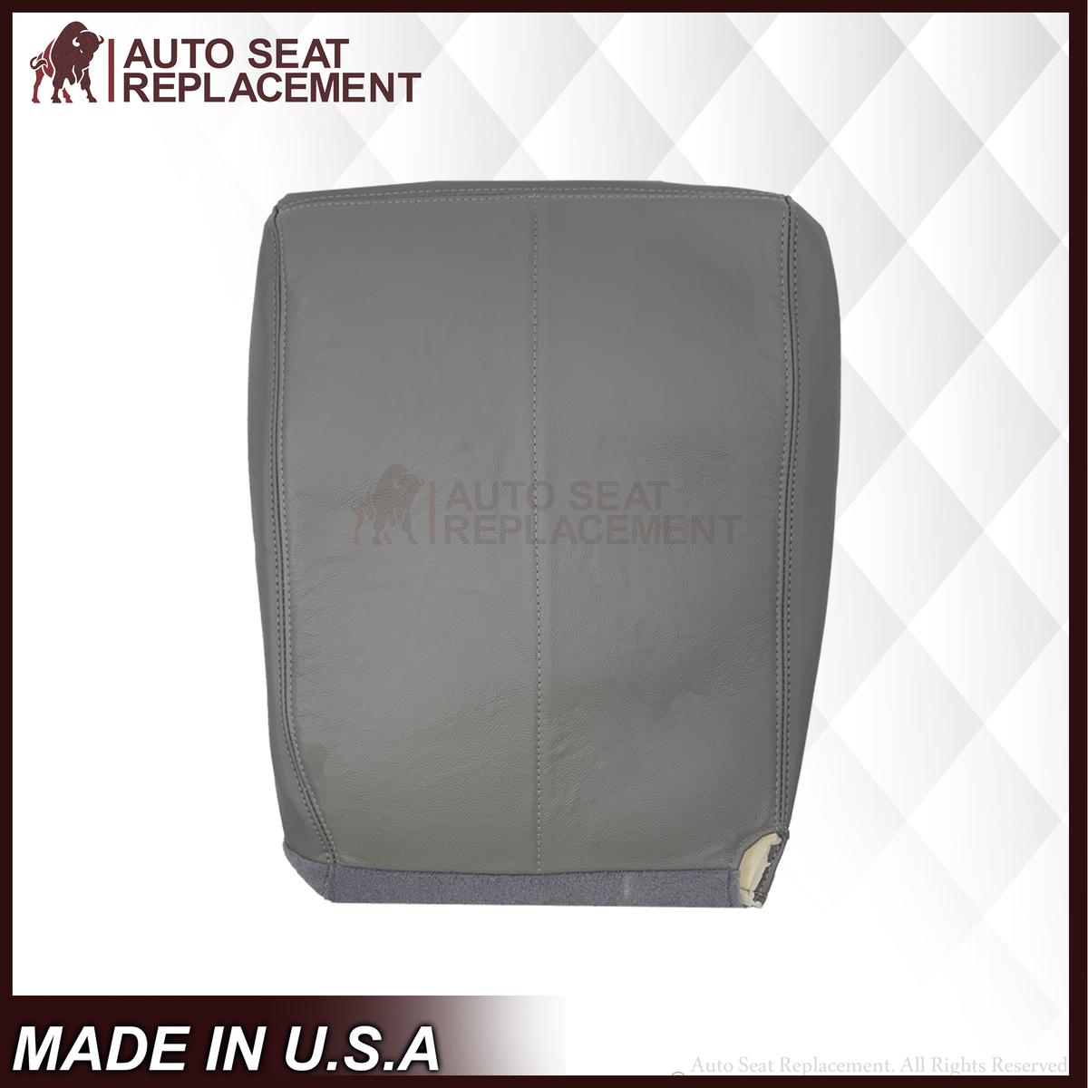 2001 - 2010 Ford F250 Lariat Jump/Middle/Console Seat Cover In Flint Gray