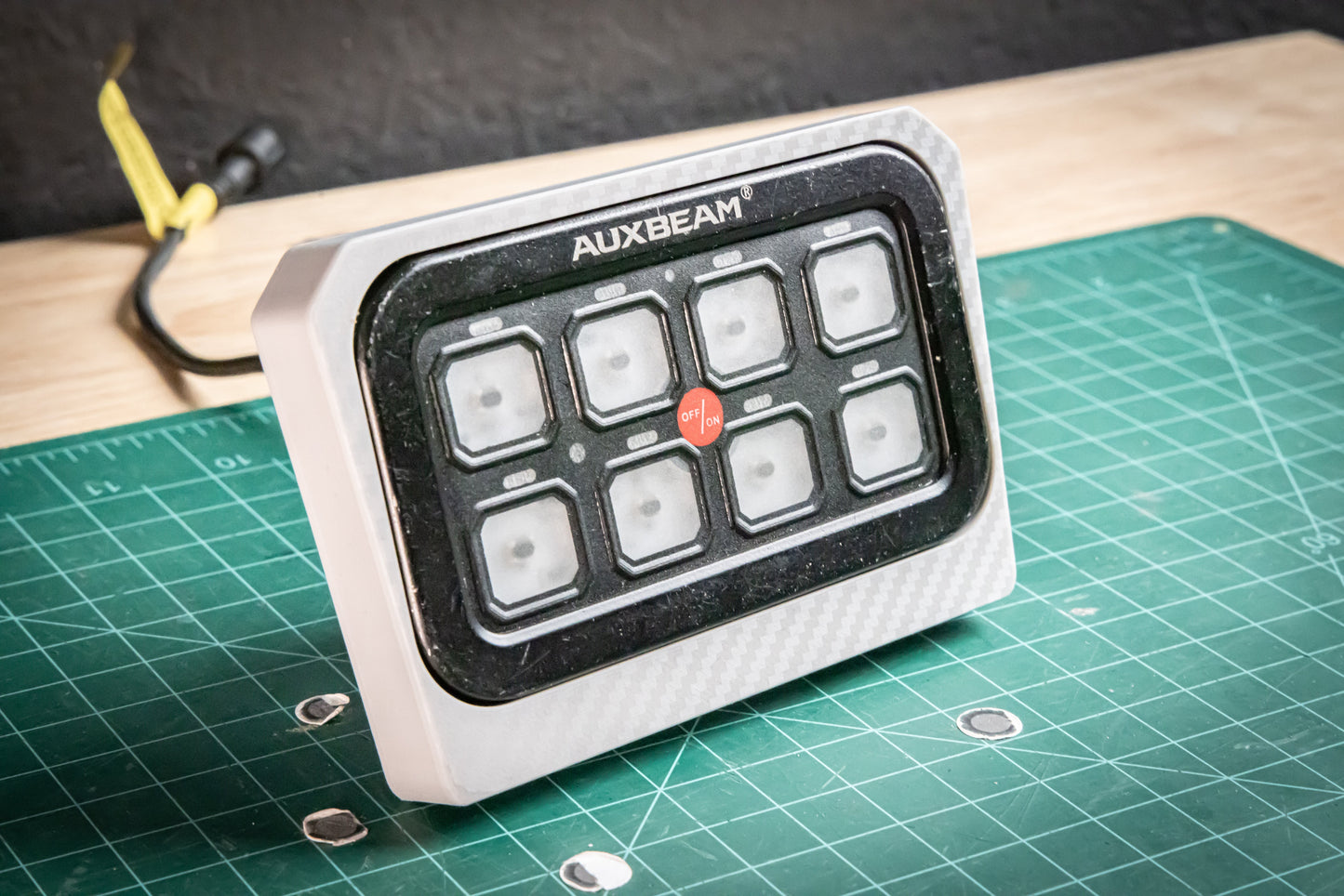 Can-Am Maverick R Auxbeam 8-Gang Switch Panel Mount (2023+) – StayFlush Motorsports
