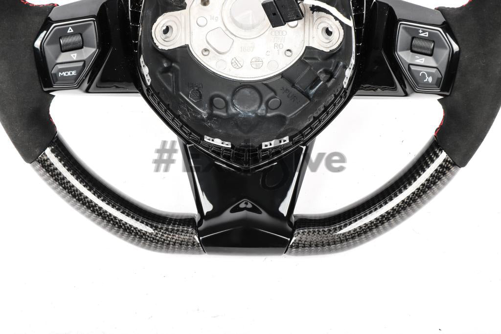Lamborghini Avantador Custom Steering Wheel by Exclusive Steering