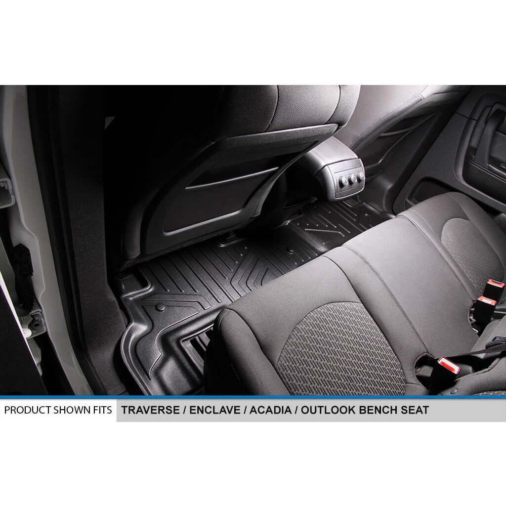 2008-2017 Buick Enclave Floor Liners | 8 Passenger Models | SMARTLINER