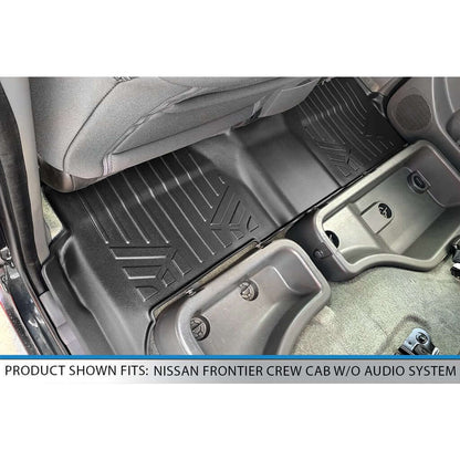 2005-2021 Nissan Frontier Floor Liners | Crew Cab | SMARTLINER