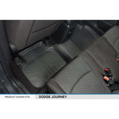 2010-2020 Dodge Journey Floor Liners|For 2010-2012 Models with Dual Floor Hooks|SMARTLINER
