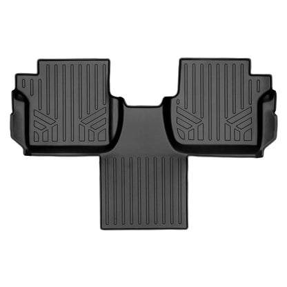 2014-2017 Ford Transit Connect Floor Liners|Long Wheel Base, Passenger Van Models (Carpet floor with secondary footrest. (Wagon - SWB/LWB)(Carpet Floor))|SMARTLINER