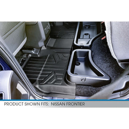 2022-2026 Nissan Frontier Floor Liners|Crew Cab Models|SMARTLINER