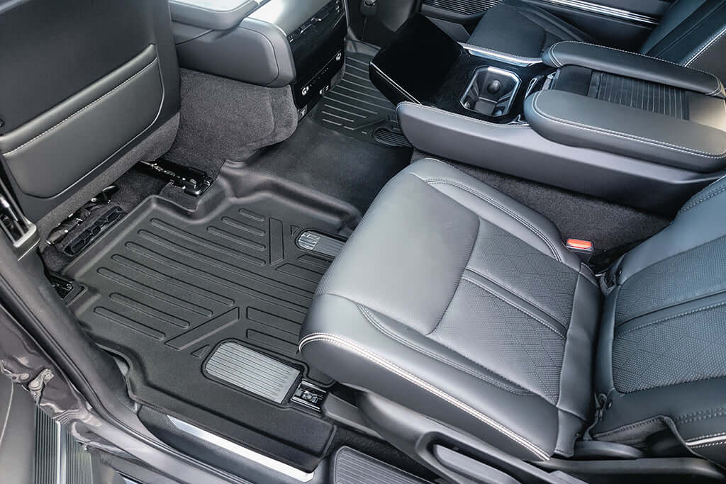2023-2025 Jeep Grand Wagoneer L Floor Liners|7 Passenger Models|SMARTLINER