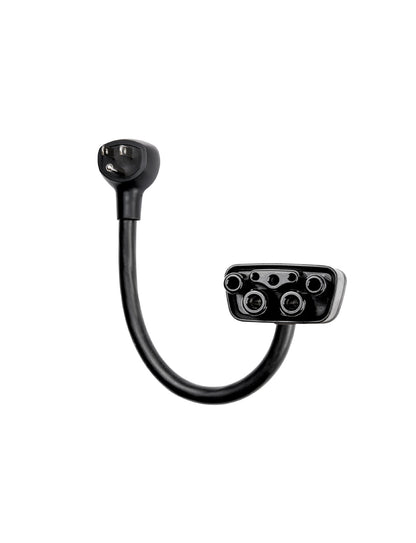 NEMA 5-15 Adapter Compatible with Tesla Gen 2 and Gen 3 Mobile Chargers Extended 14" Length