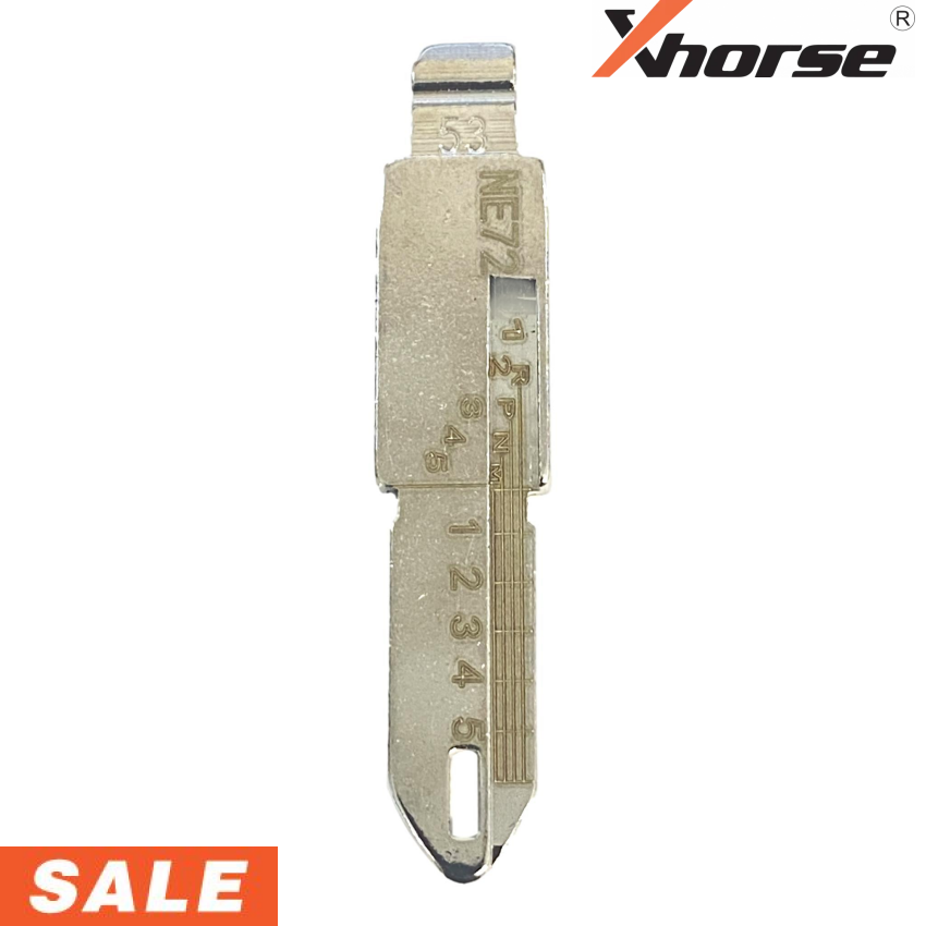 NE72 Xhorse KeyDIY Flip Key Blade Replacement #53