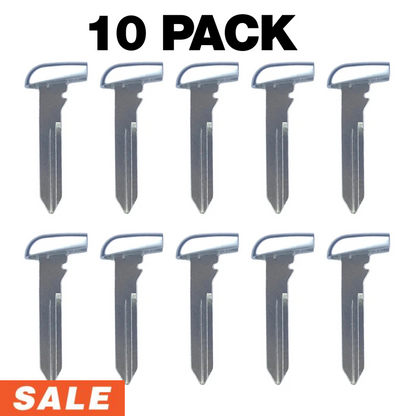 Chrysler Dodge Jeep Emergency Key Blade Insert for M3N-40821302 | Aftermarket (10 Pack)