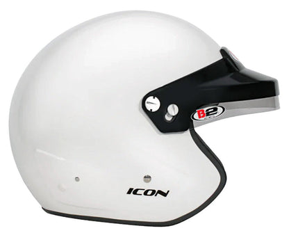 Icon B2 Open-Face Auto Racing Helmet | Snell SA2020