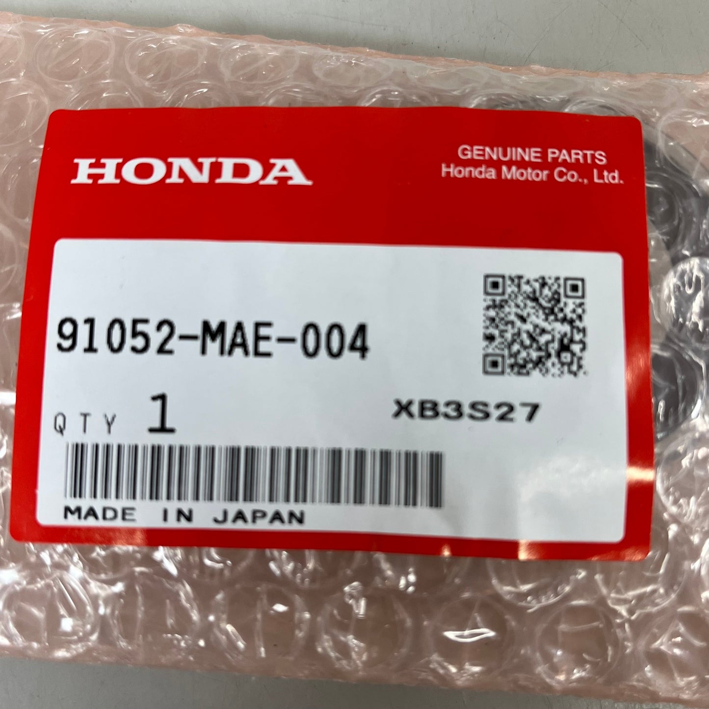 HONDA Radial Ball Bearing 919-CB919F CBR600F2 CBR600F3 Genuine OEM G91052-MAE004