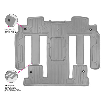 2009-2010 Chevrolet Traverse Floor Liners|7 Passenger Models|SMARTLINER