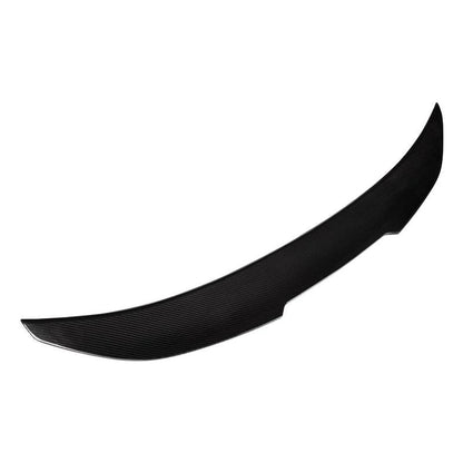 F80 F30 BMW PSM Style High Kick Genuine Dry Carbon Fiber Trunk Spoiler fits BMW F series M3 335i 340i
