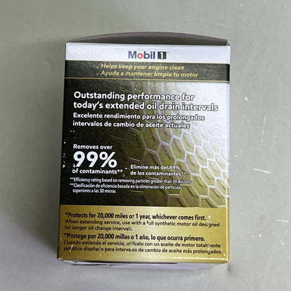 MOBIL 1 (2 PACK) Engine Oil Filter Extended Performance Black M1-110A