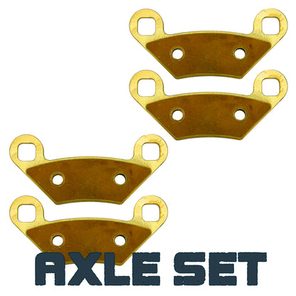 Polaris Scrambler XP 1000 2014-2018 Brass Brake Pad Set