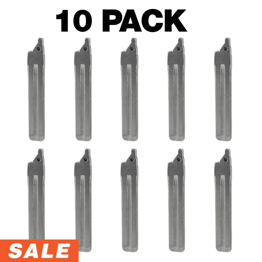 Toyota LXP90 Flip Key Blade Replacement For HYQ12BGF | Aftermarket (10 Pack)