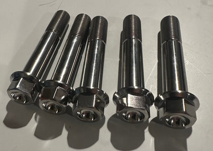 MRC Racing Components Raw Titanium Transmission to Engine Bolt Kit B/D Series