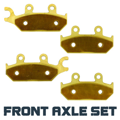 Can-Am Maverick MAX/XDS/XMR 2013-2018 Brass Brake Pad Set