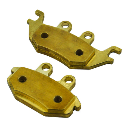 Kawasaki Mule Pro DX/DTX/FX/FXT/FXR 2015-2026 Brass Brake Pad Set