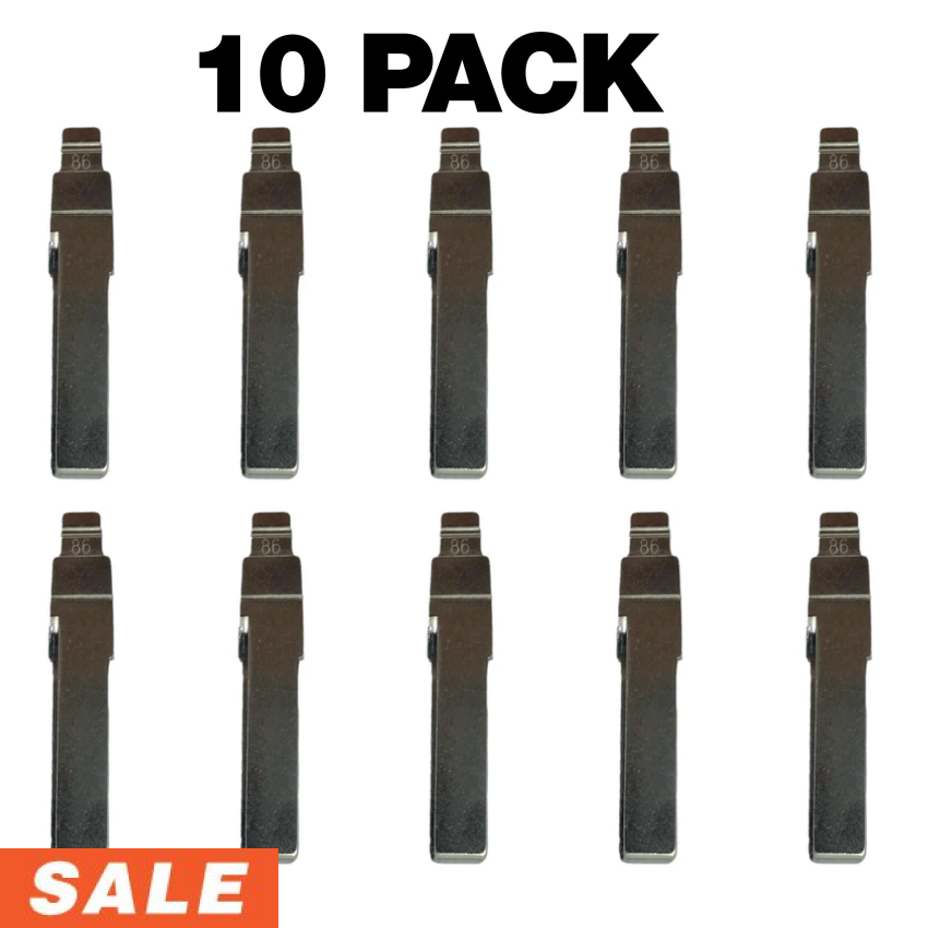Volkswagen Flip Key Blade Replacement HU66 For NBG010180T | Aftermarket (10 Pack)
