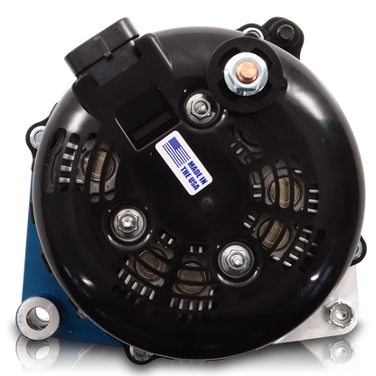 Mechman 400 Amp Elite Series Alternator 1987-1995 GM Truck / SUV - Dark Blue