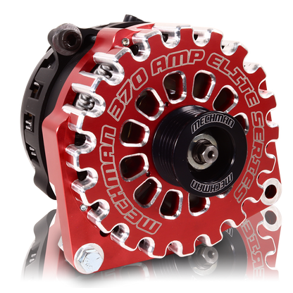 Mechman 370 Amp Elite Series Alternator 1987-1995 GM Truck / SUV - Red