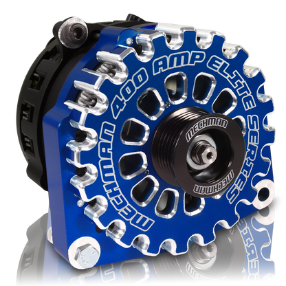 Mechman 400 Amp Elite Series Alternator 1987-1995 GM Truck / SUV - Dark Blue