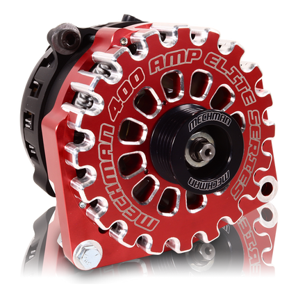 Mechman 400 Amp Elite Series Alternator 1987-1995 GM Truck / SUV - Red